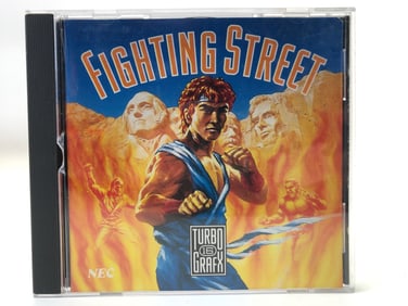 Fighting Street TurboGrafx CD By NEC