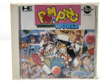 Hudson Soft Pc Engine Pomping World Game