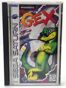 Gex Sega Saturn Game By Crystal Dynamics