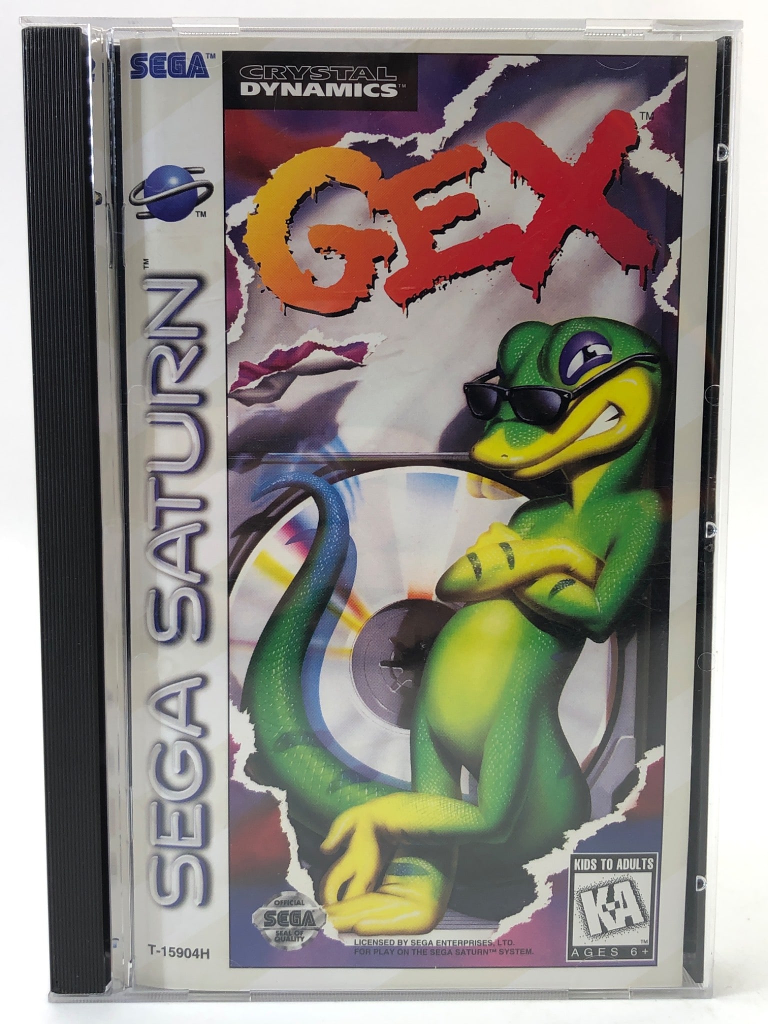 Gex Sega Saturn Game By Crystal Dynamics (1 of 8)