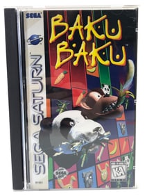 Baku Baku Sega Saturn Game Complete