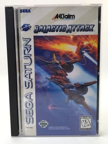 Galactic Attack Sega Saturn Game