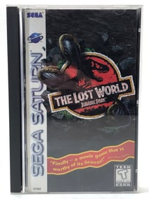 The Lost World Jurassic Park Sega Saturn Game