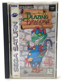 Blazing Dragons Sega Saturn Game
