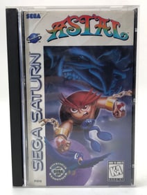 Sega Saturn Astal Complete Video Game
