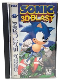 Sega Saturn Sonic 3D Blast Game