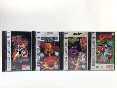 Sega Saturn Games Grid Runner & More
