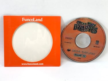 Three Dirty Dwarves Sega Saturn Game