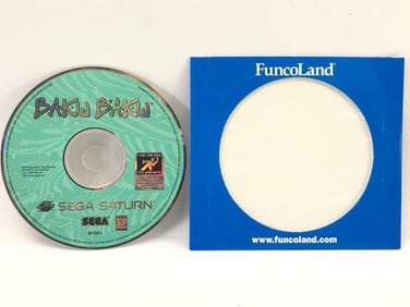 Baku Baku Sega Saturn Game Disc