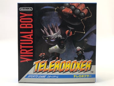 Nintendo Virtual Boy Teleroboxer Game