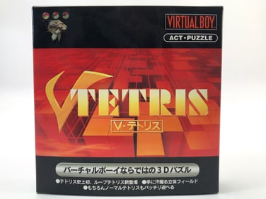 Virtual Boy V-Tetris By Nintendo
