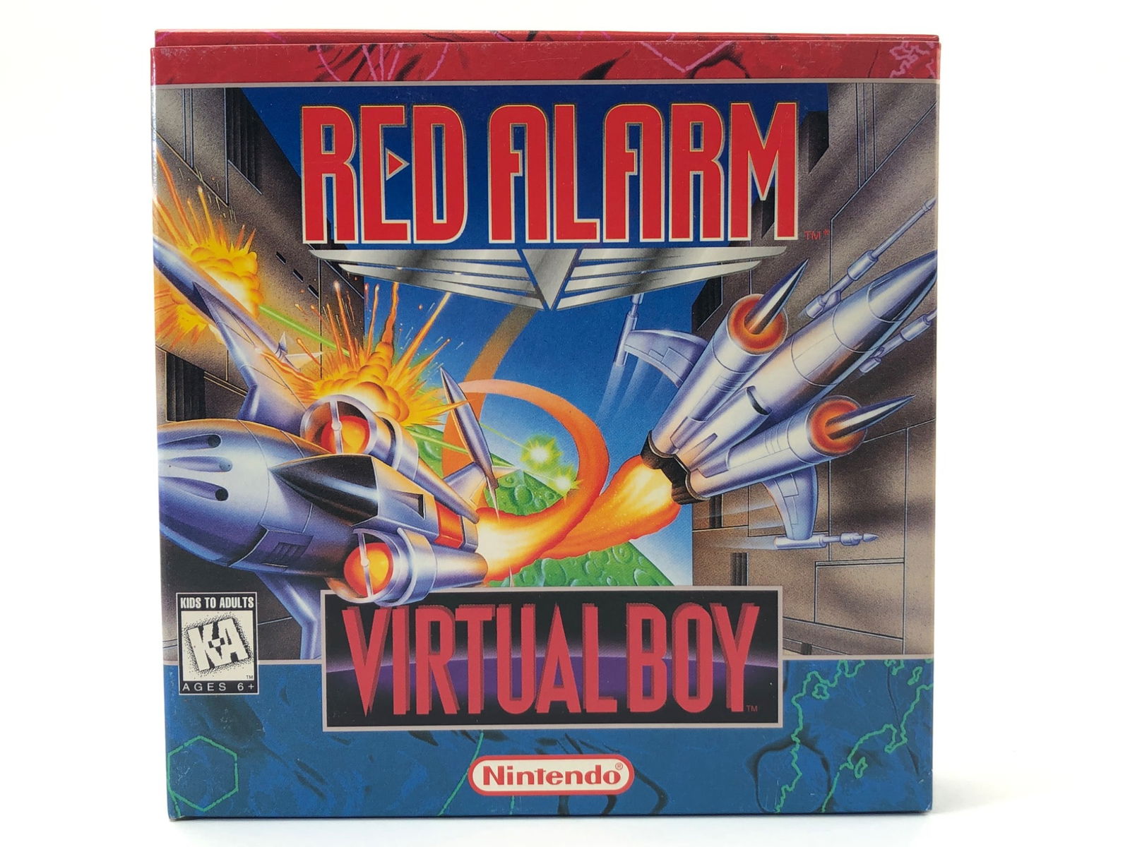 Red Alarm Virtual Boy Game By Nintendo (1 of 12)