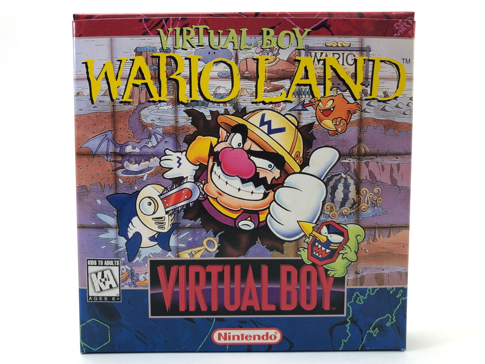 Virtual Boy Wario Land Nintendo Game (1 of 12)