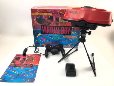 Nintendo Virtual Boy Console & Accessories