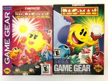 Namco Ms. Pac-Man & Pac-Man For Sega Game Gear