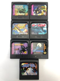 Sega Game Gear Jet & Rocket Game Lot