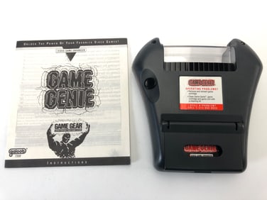 Game Genie For Sega Game Gear W/ Manual