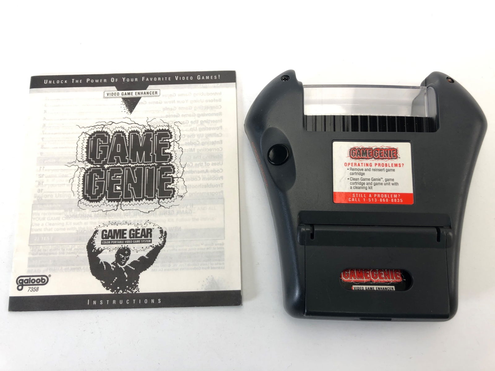Game Genie For Sega Game Gear W/ Manual (1 of 10)