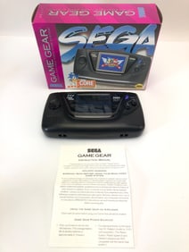 Sega Game Gear Portable System W/ Box & Manual