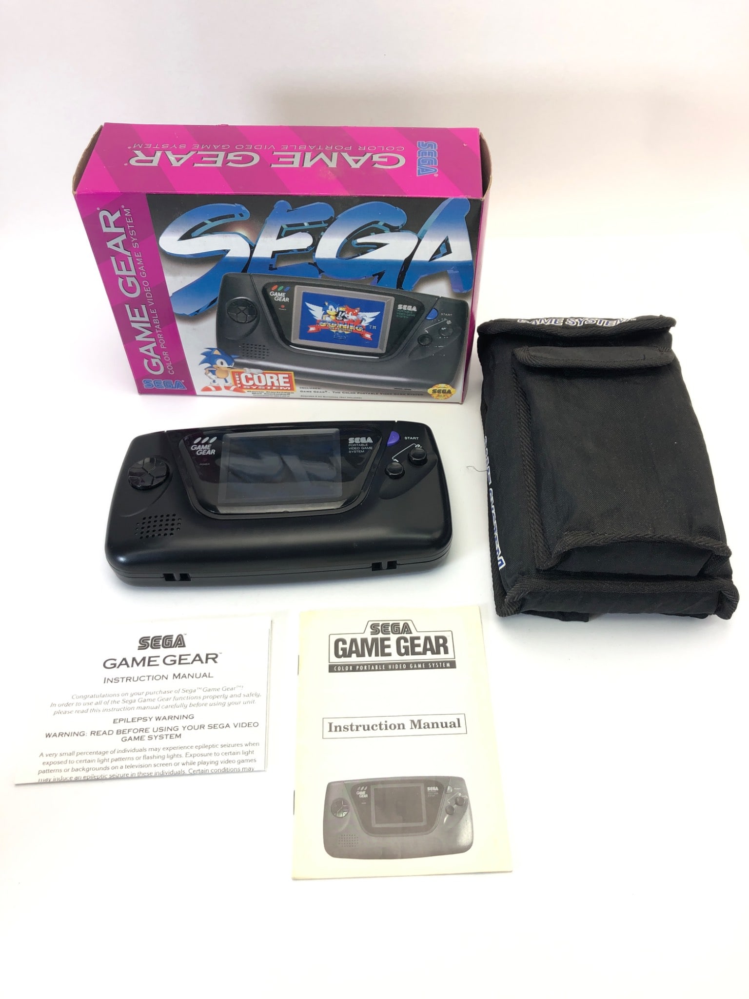 Sega Game Gear W/ Box, Manual & Case (1 of 16)