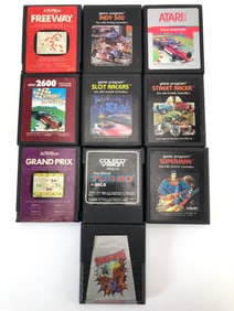10 Atari 2600 Racing & Super Hero Games