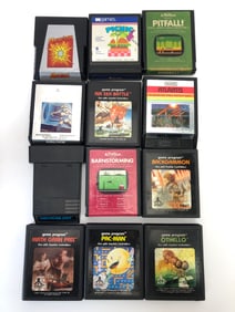 12 Atari 2600 Games Including Pac-Man & Pitfall