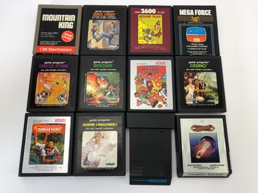 12 Atari 2600 Games Including Mountain King