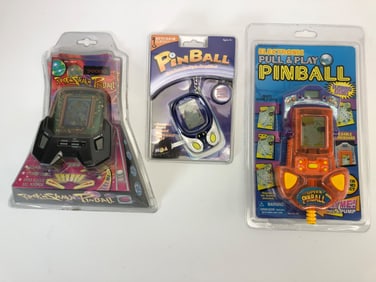 Pinball Electronic Handheld Games NIB