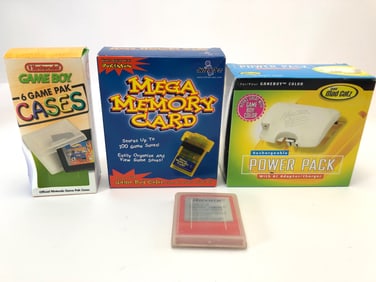 Nintendo Game Boy Accessories Lot