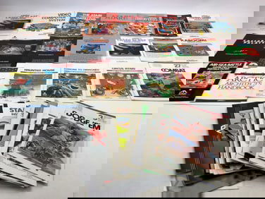 Game Manuals & More Lot Featuring Atari & Activision