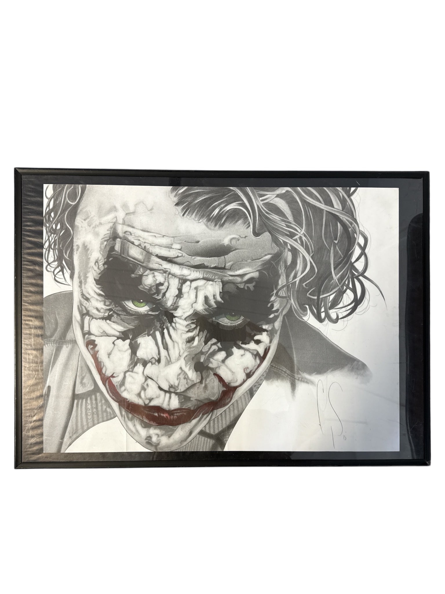 Cory Smith Pencil Signed Joker Print 24×18 (1 of 6)