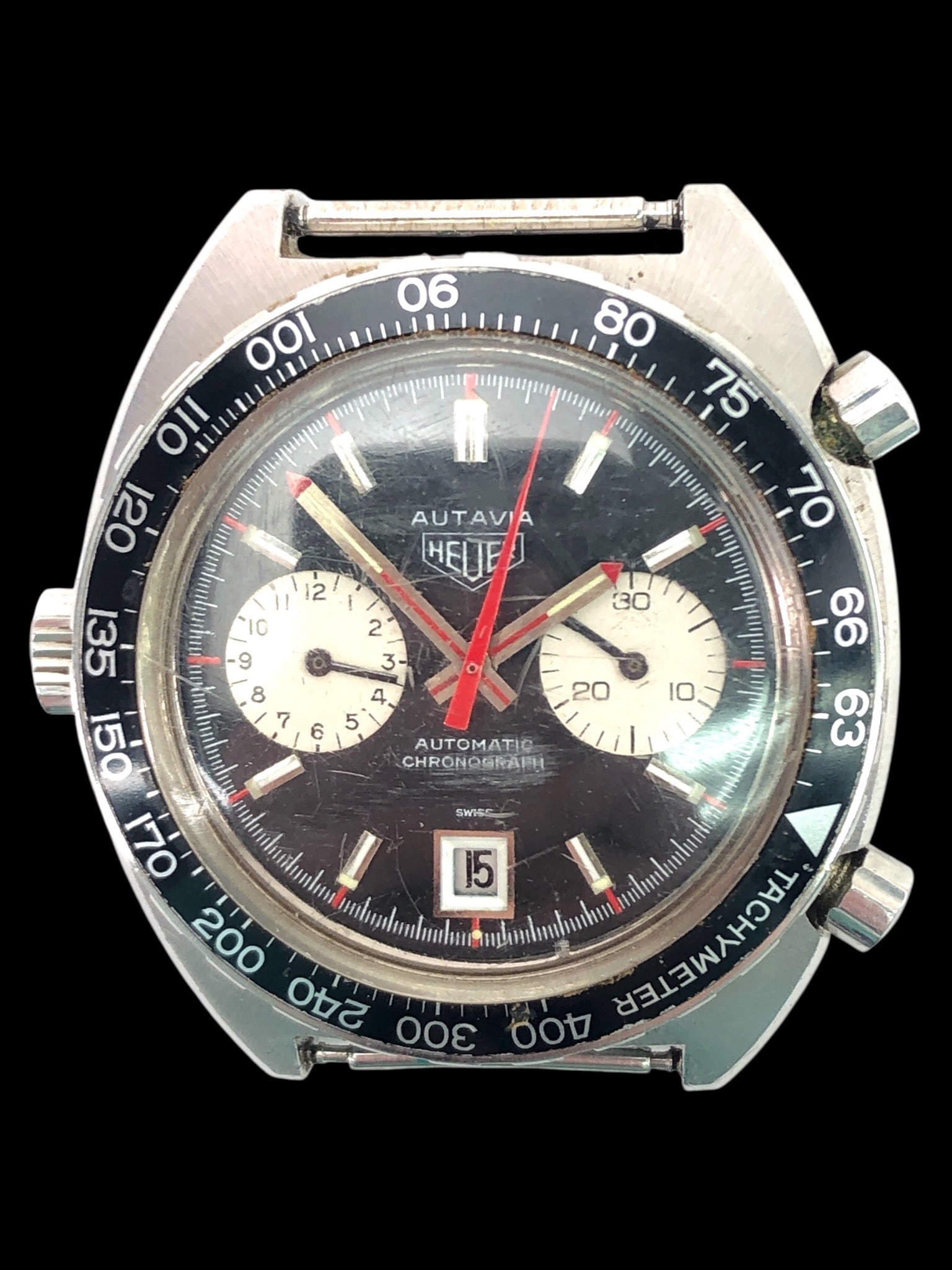Heuer Autavia Automatic Chronograph Watch (1 of 15)
