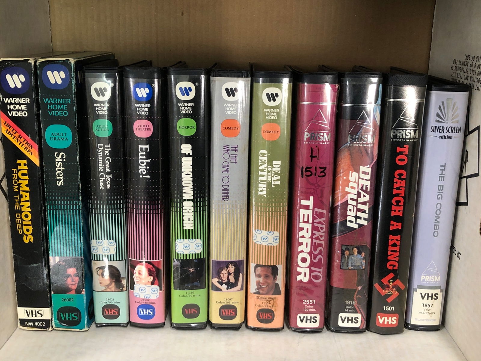 12 VHS Tapes From Various Studios (1 of 7)