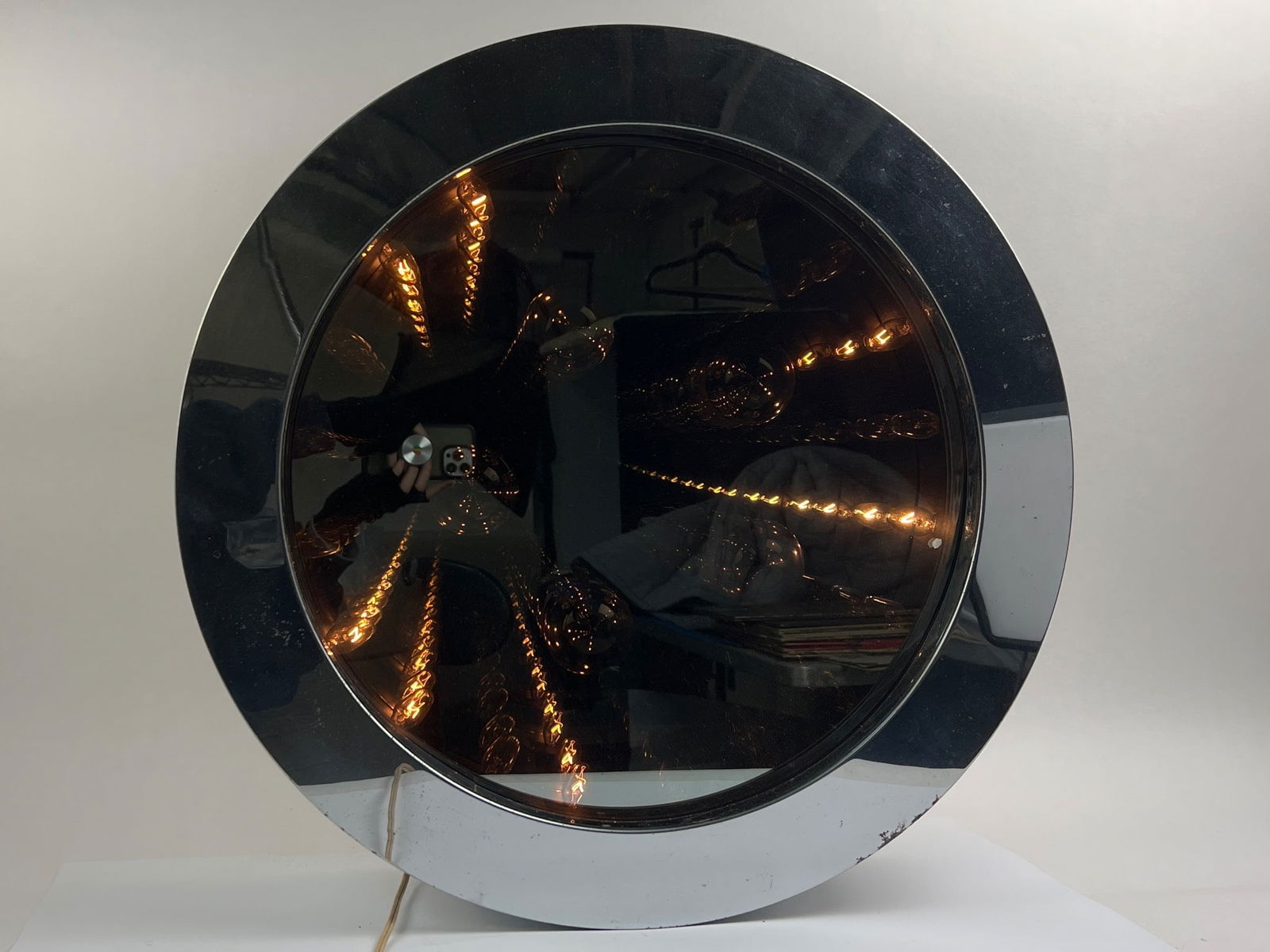 C. Jere Style Infinity Wall Mirror Light (1 of 5)