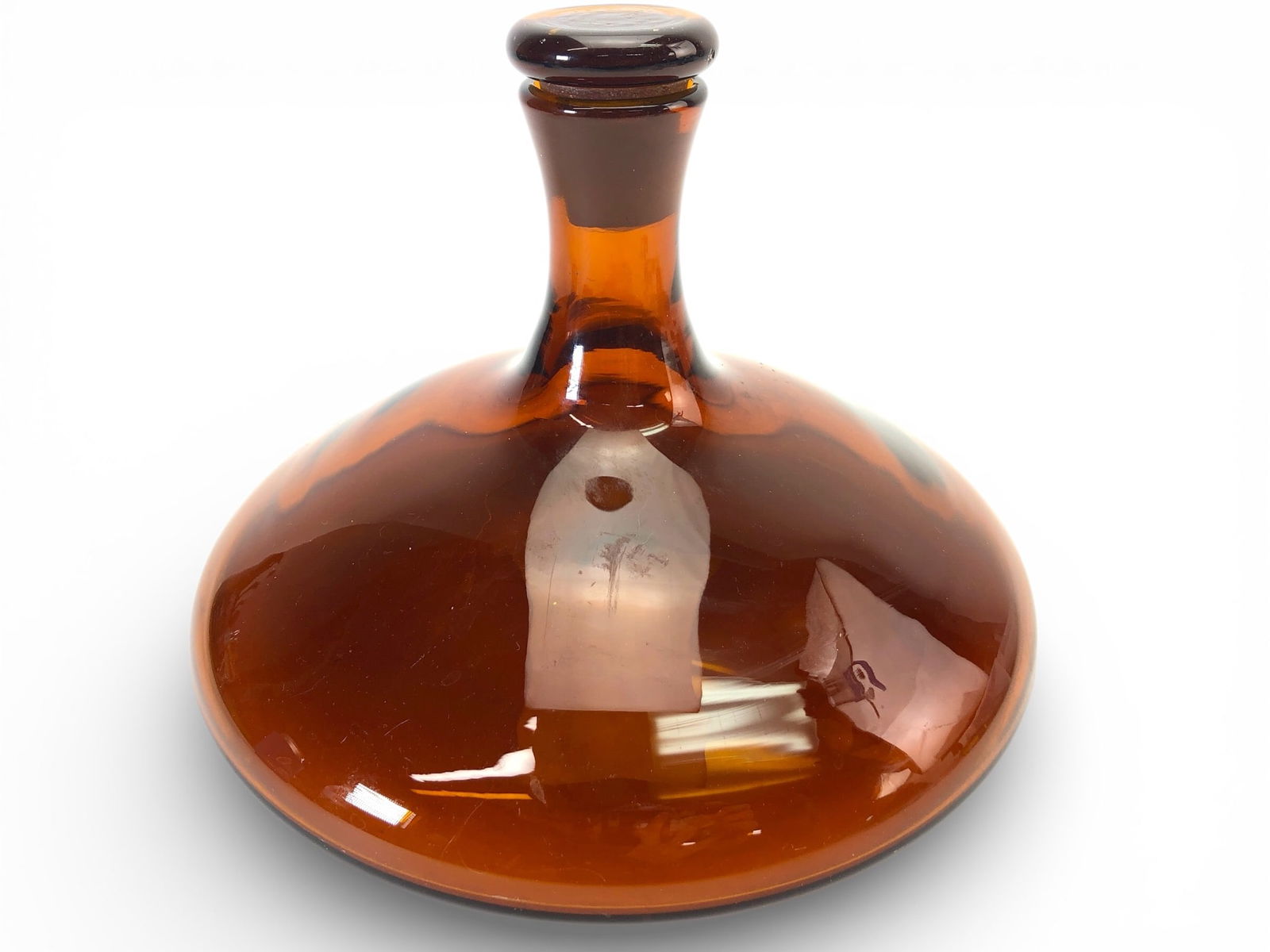 MCM Hand Blown Glass Decanter & Stopper (1 of 16)
