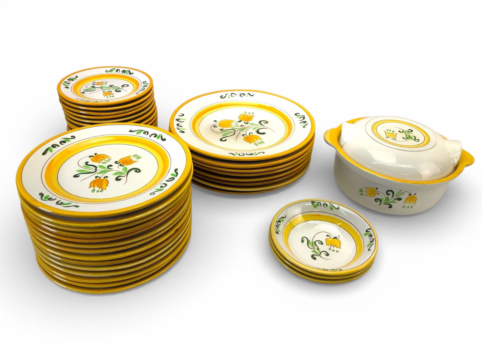 42 Pc Stangl Pottery Tulip Set (1 of 18)