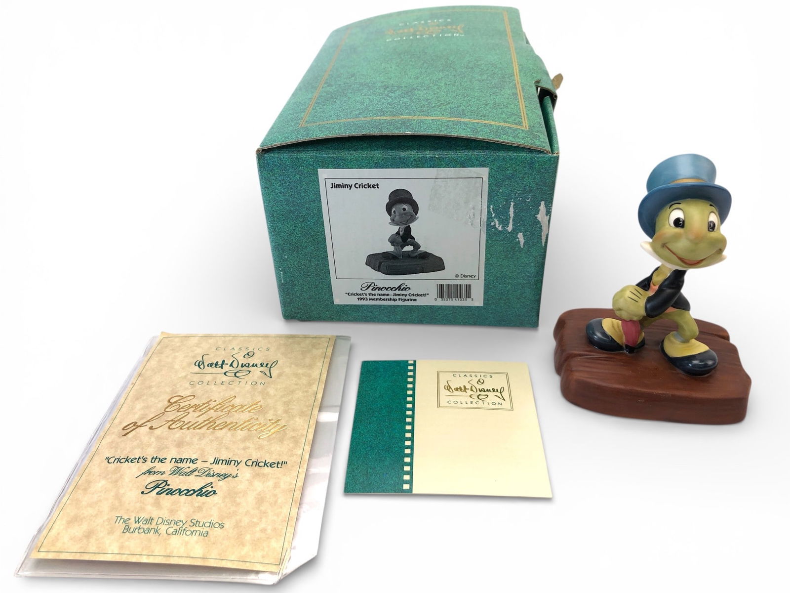 Walt Disney Jiminy Cricket Figurine 3.5 Tall (1 of 11)