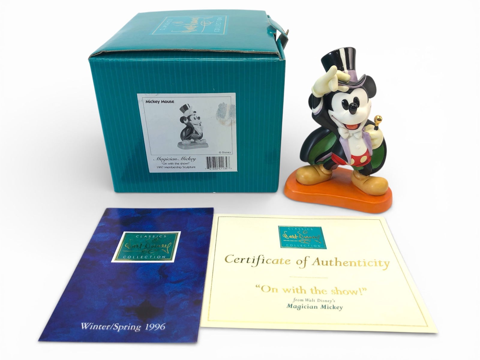 Disney Magician Mickey Figurine With Box (1 of 11)