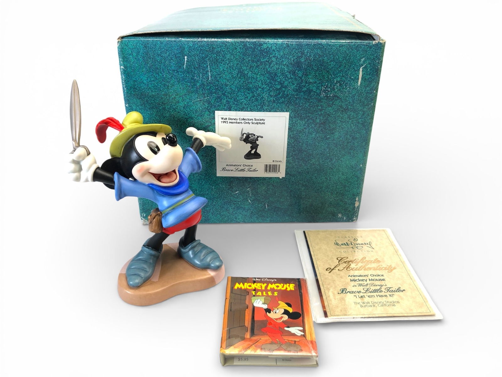 Walt Disney Brave Little Tailor Sculpture (1 of 15)