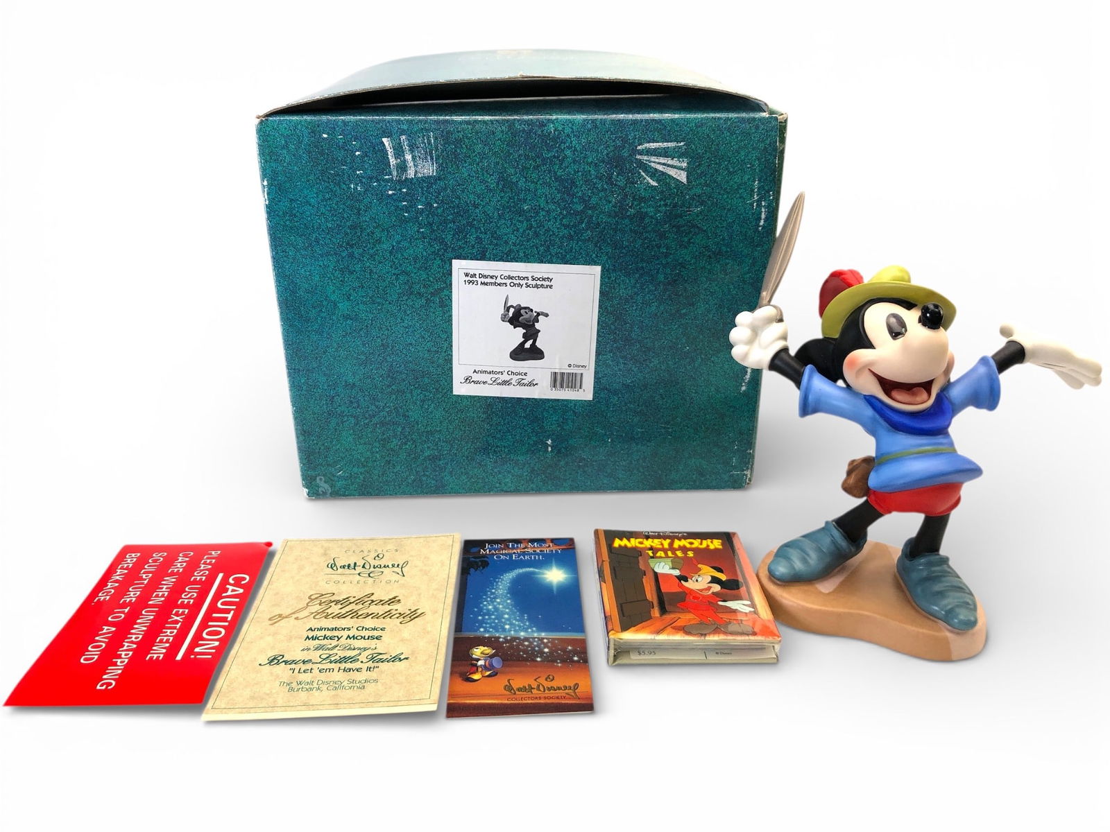 Walt Disney Brave Little Tailor Sculpture (1 of 10)