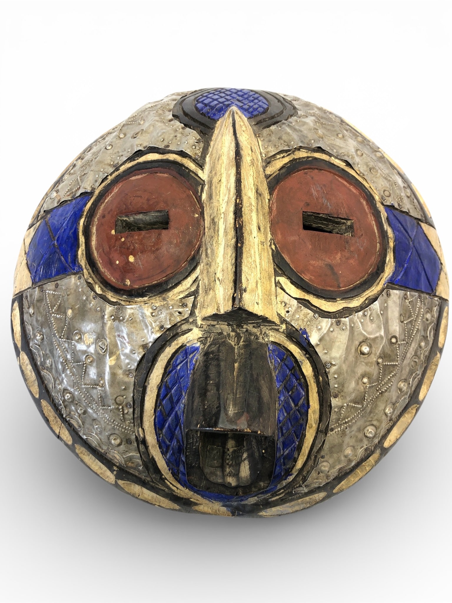20th Century Ghanaian Ashtanti Moon Mask (1 of 11)