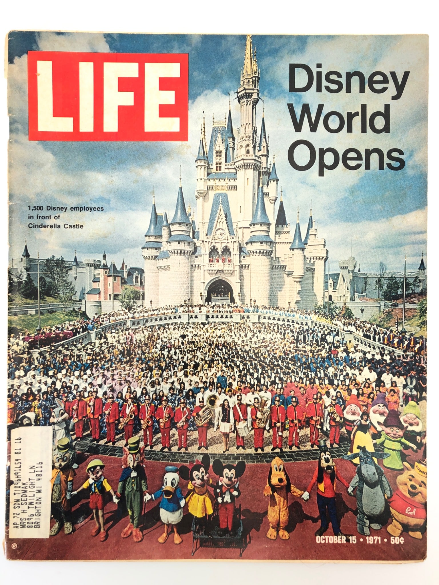 Disney World LIFE Magazine October 1971 (1 of 6)