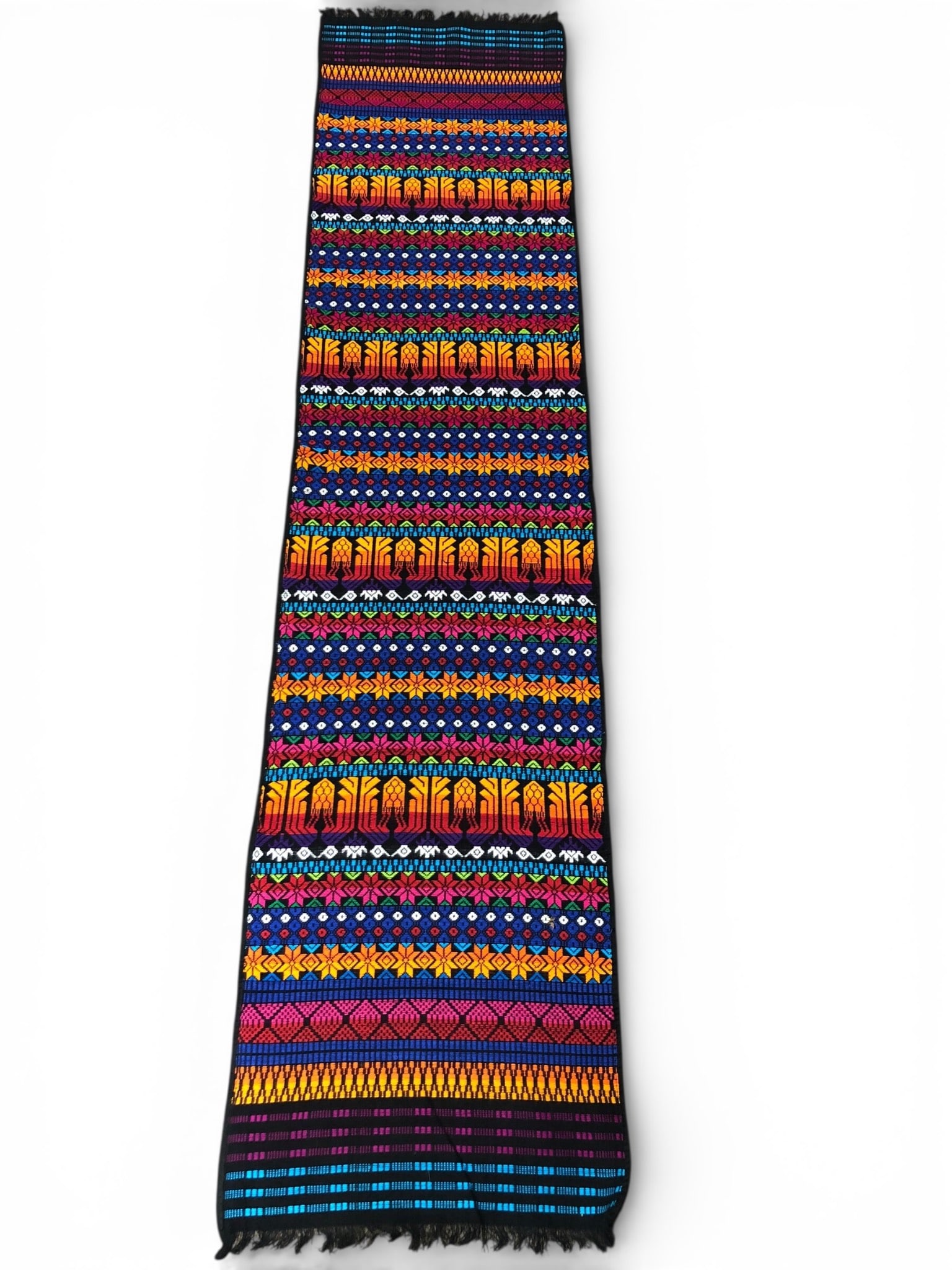 Hand Woven Mexican Table Runner 76×17.5 (1 of 5)
