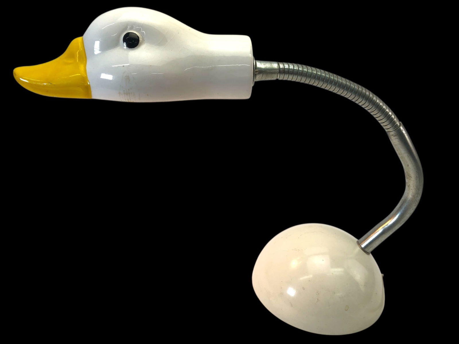 Vtg George Kovacs Style Goose Neck Table Lamp (1 of 12)