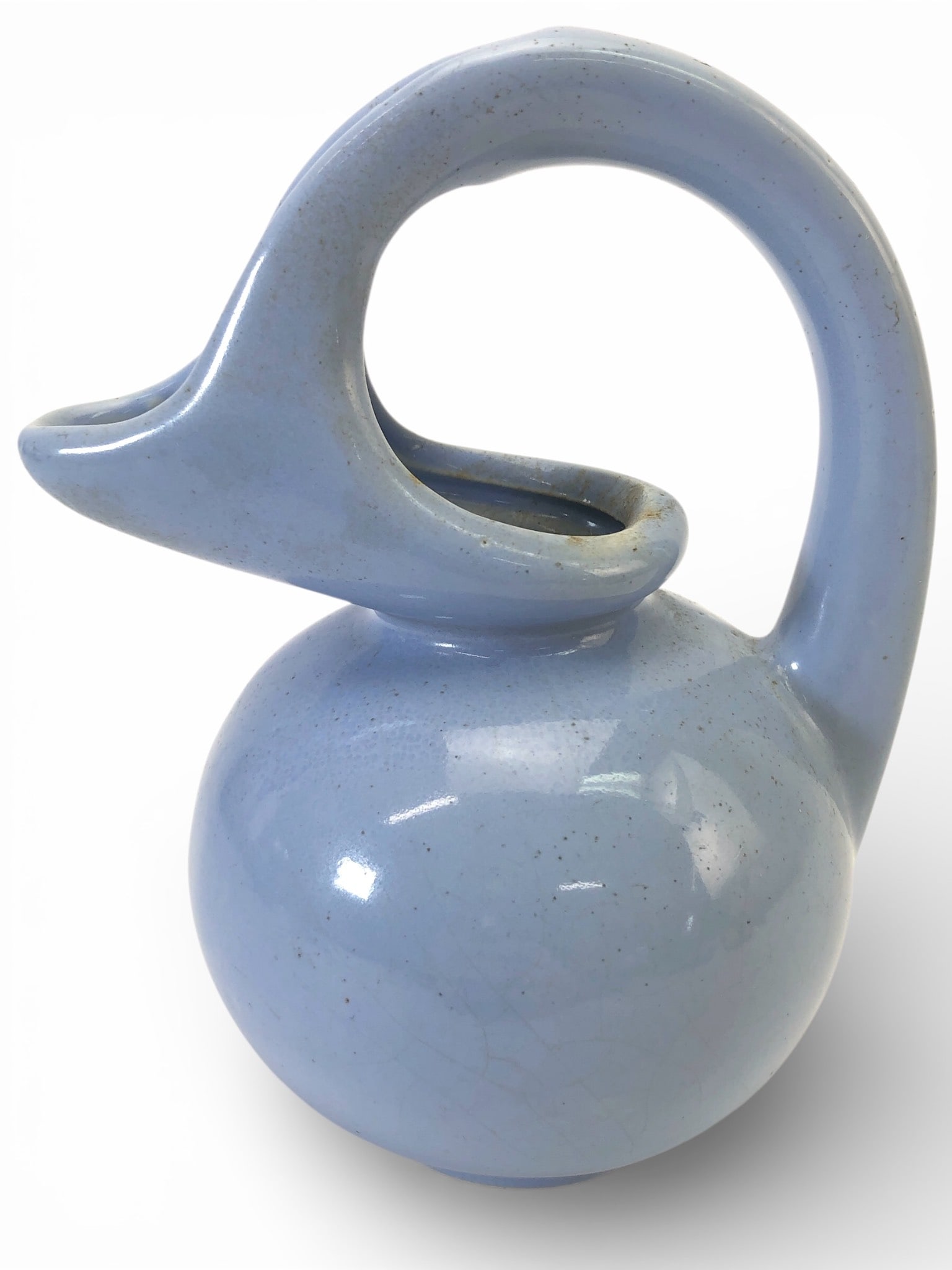 Rare MCM Baby Blue Mini Pitcher Unmarked (1 of 9)