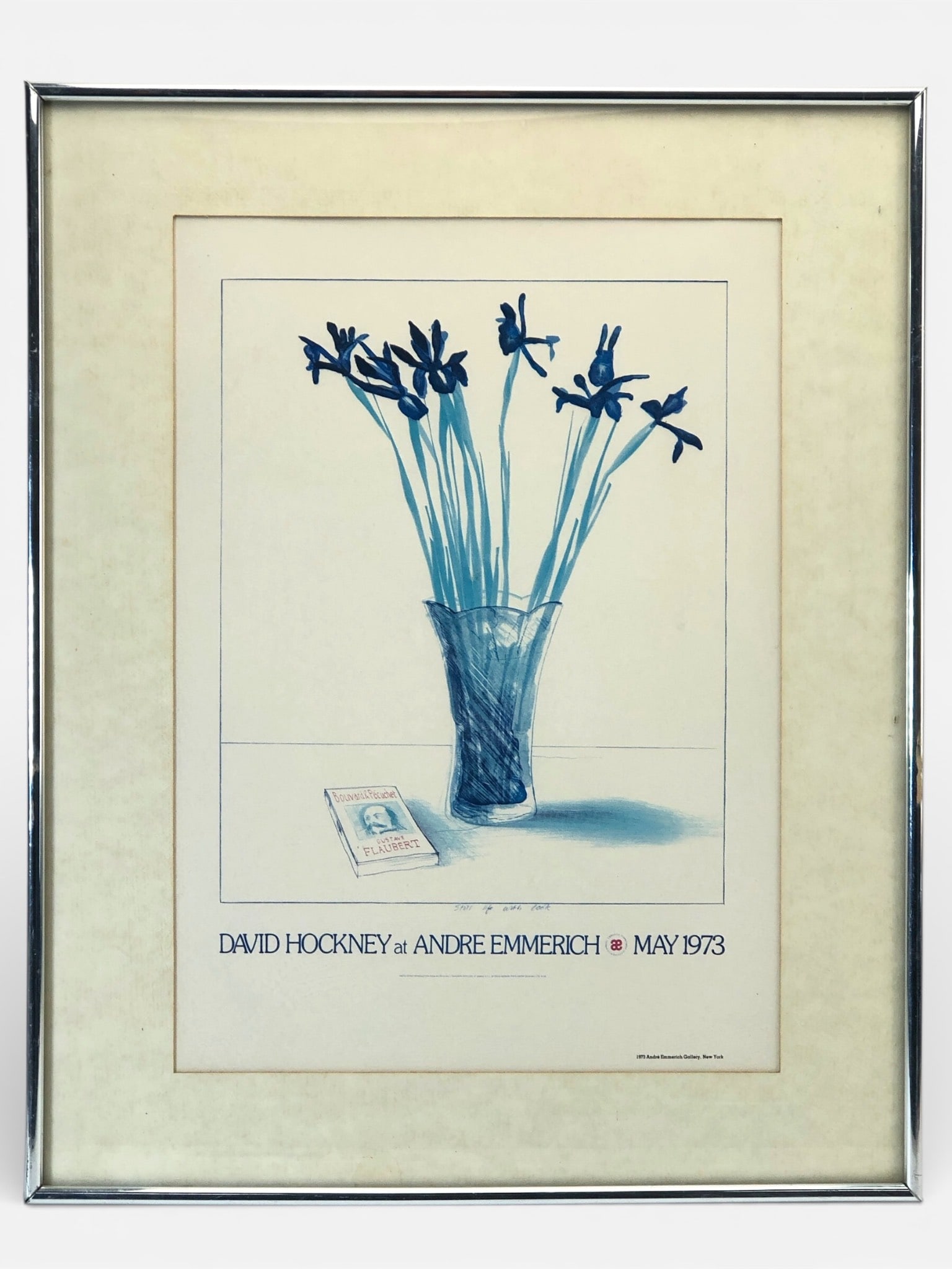 David Hockney Still Life With Book Poster (1 of 7)