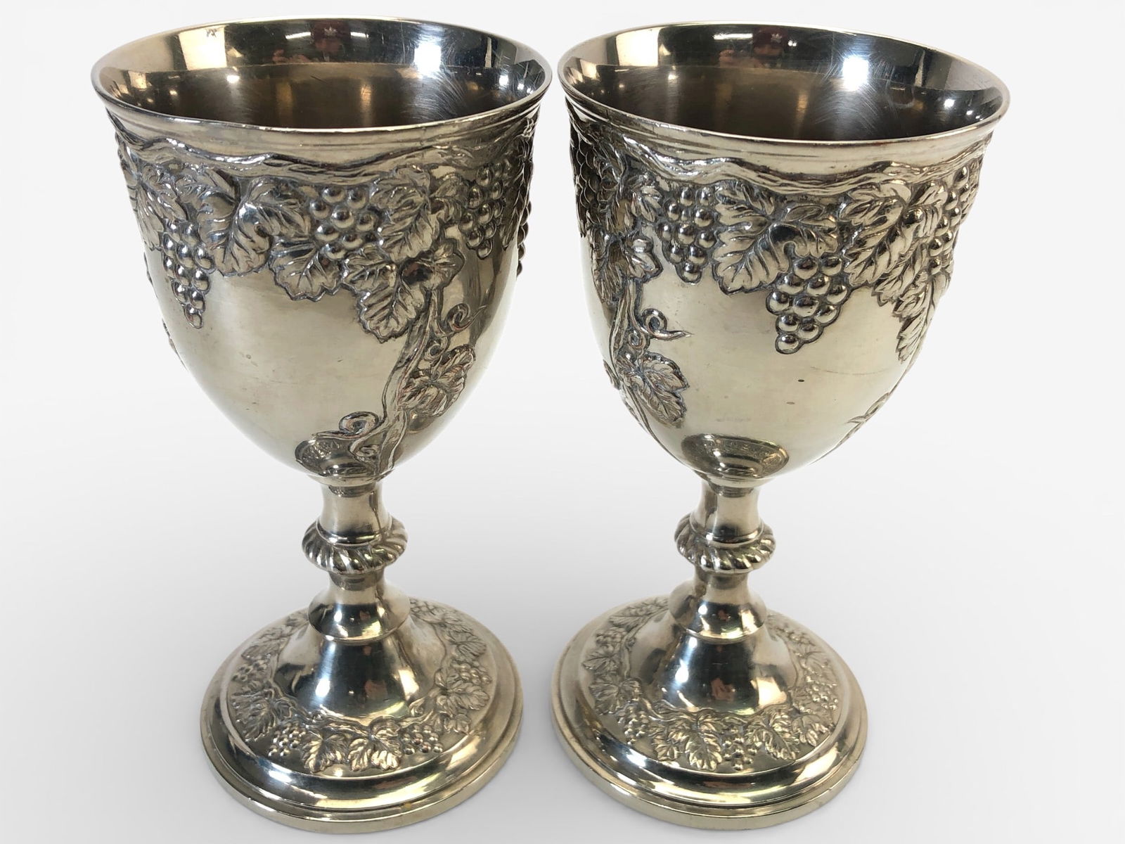 Metal Grapevine Chalices 6 Inches Tall (1 of 6)