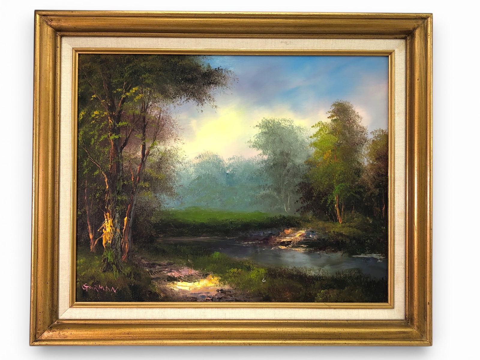 Gorman Oil Painting – Landscape Scene (1 of 6)