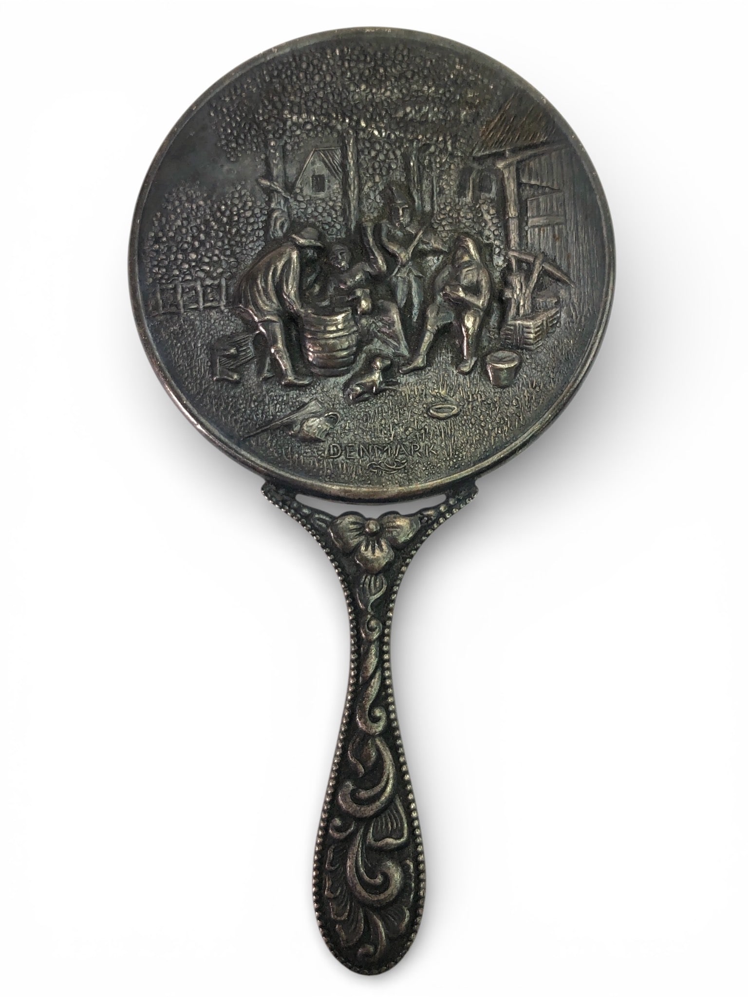 Denmark Miniature Handheld Vanity Mirror (1 of 7)