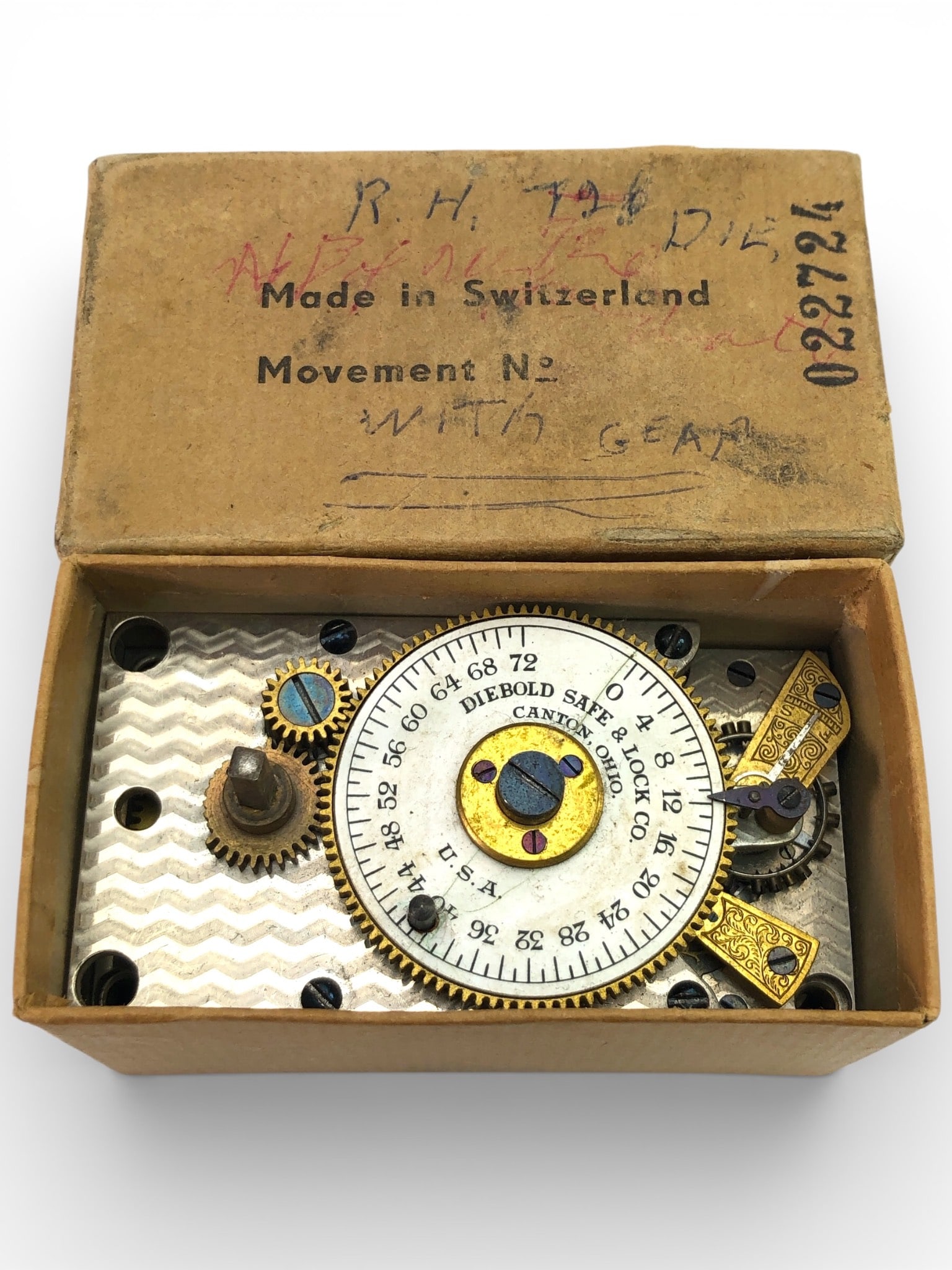 Diebold Safe & Lock Co. Time Movement (1 of 10)